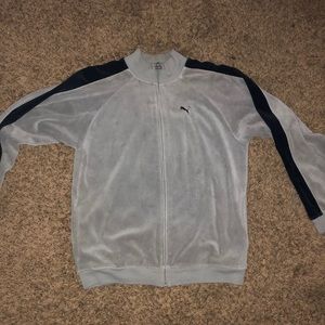 Puma velour track suite
